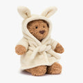 Jellycat Bartholomew Bear Bathrobe Set – Cozy Bear Outfit