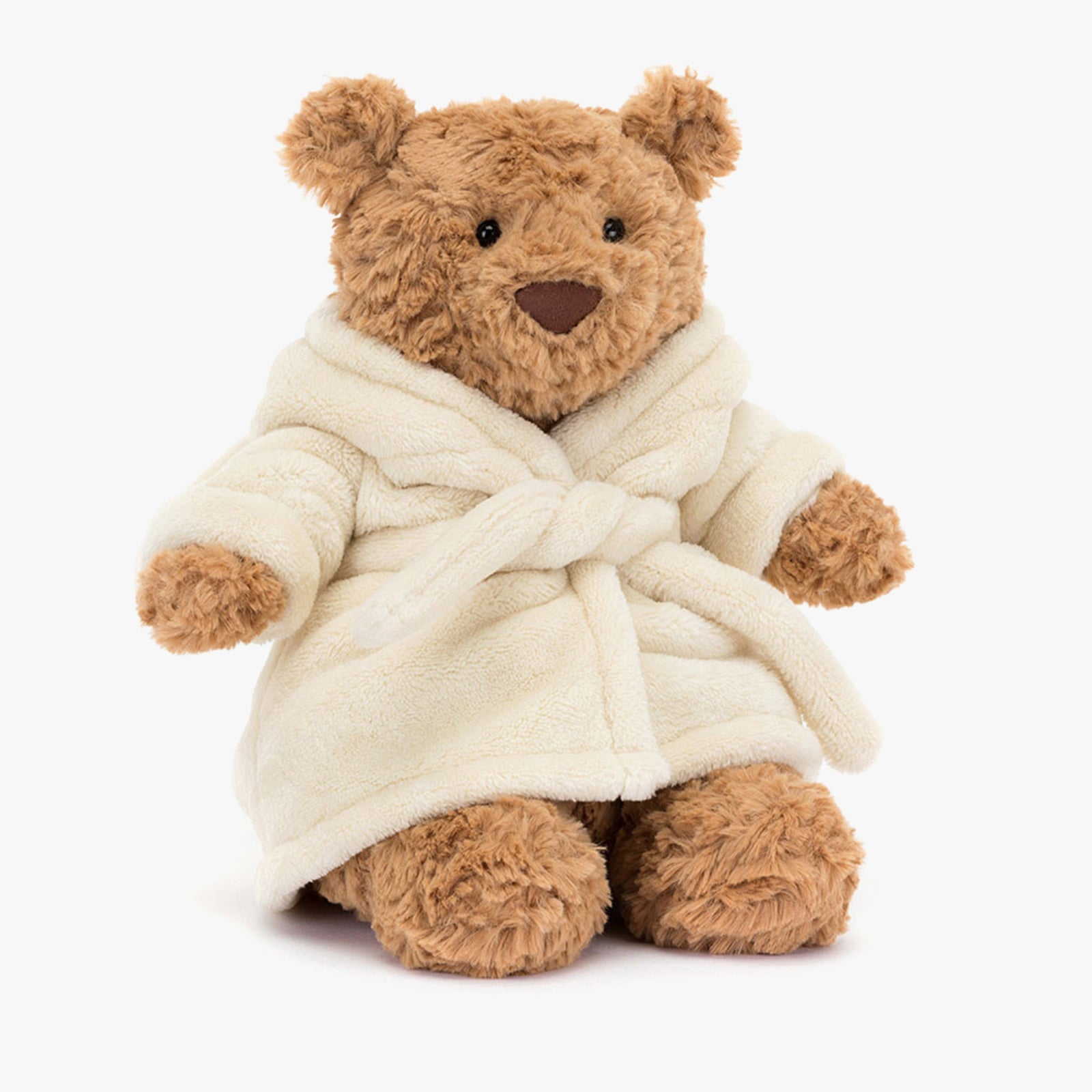 Jellycat Bartholomew Bear Bathrobe Set – Cozy Bear Outfit