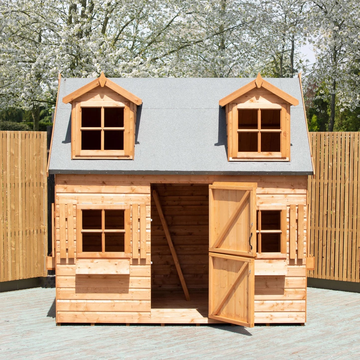 Shire Hatter's House 8x6ft Wooden Playhouse